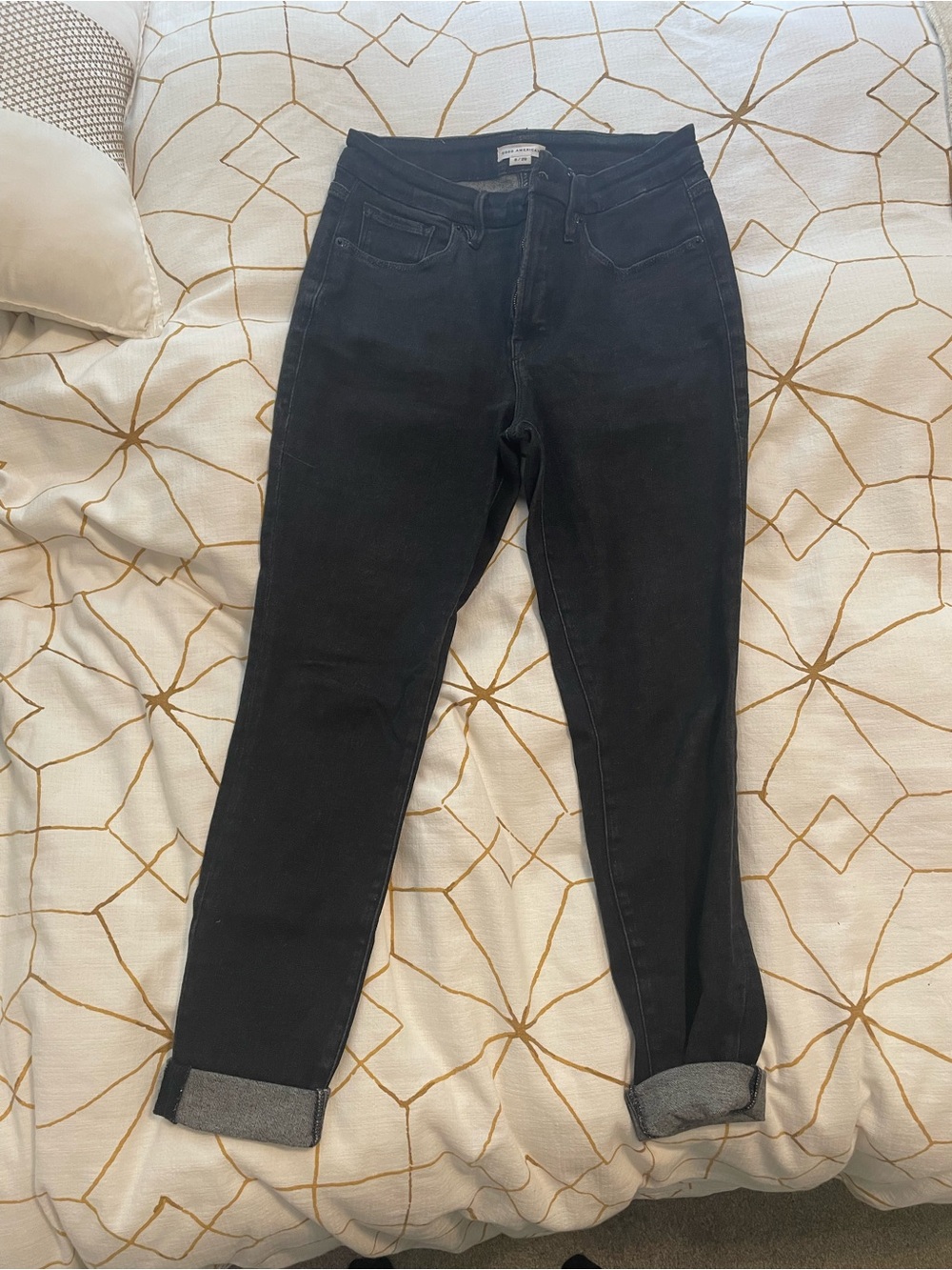 Good American Black Skinny Jeans